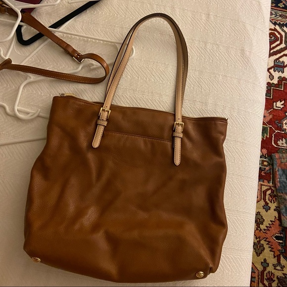 Michael Kors Vintage Leather Tote - Picture 3 of 5